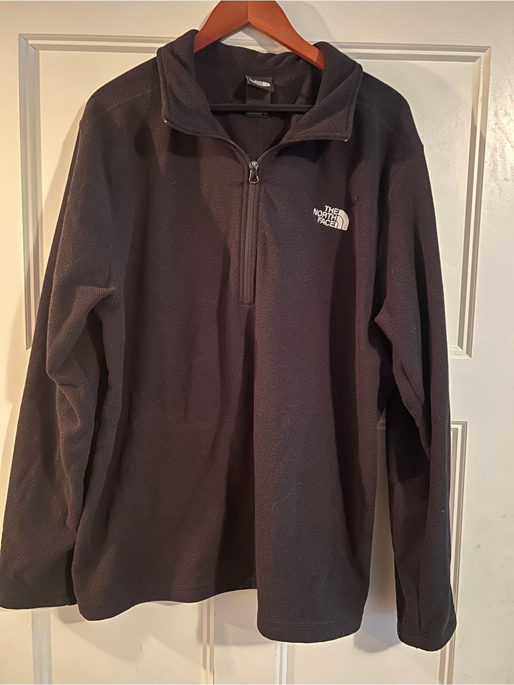 The North Face Black Half-Zip Pullover